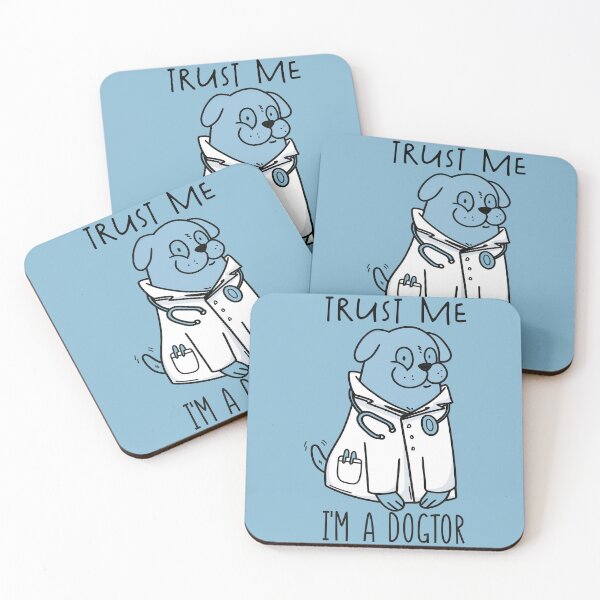 Item preview, Copy of Trust me im a dogtor,funny dog doctor designed and sold by Heddar Badreddine.