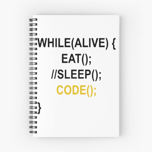 Item preview, Eat Sleep Code Funny Coder designed and sold by MakeItTrend.