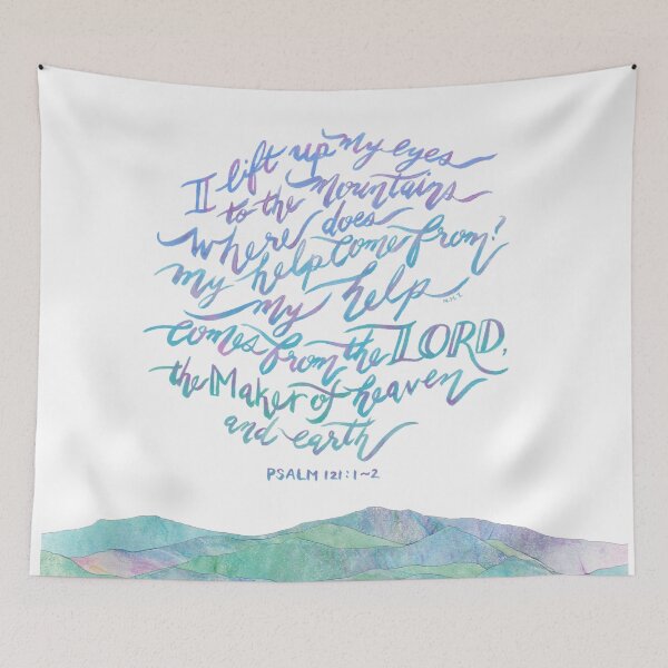 Item preview, My Help Comes From The Lord - Psalm 121:1~2 designed and sold by joyfultaylor.