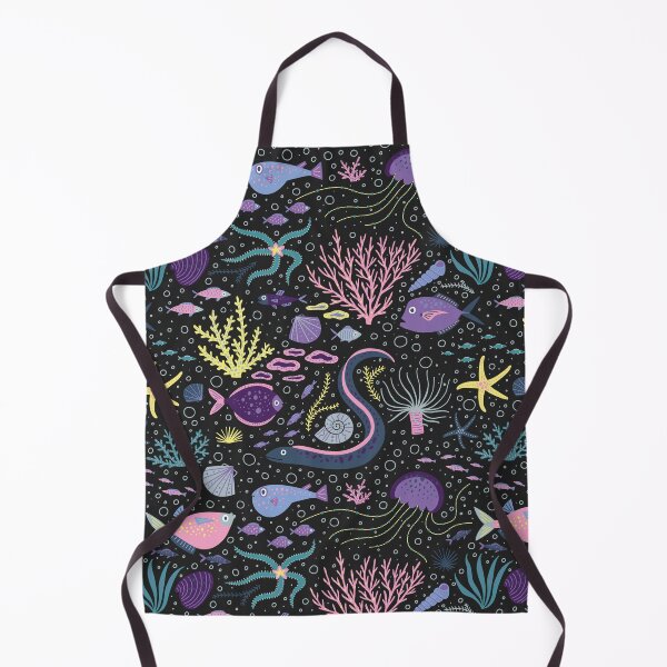Item preview, Underwater life pattern designed and sold by Yuliia Bahniuk.