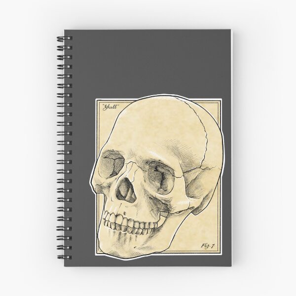 Item preview, Anatomy textbook skull designed and sold by daddymactinus.