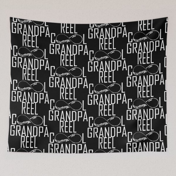 Artikelvorschau, REEL COOL GRANDPA entworfen und verkauft von DomGDesign.