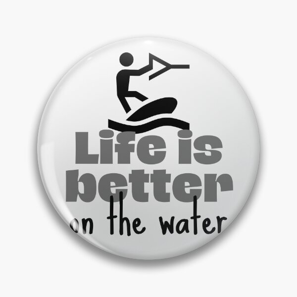 Item preview, Wakeboarding: Life is better on the water designed and sold by TheGreenGoat.