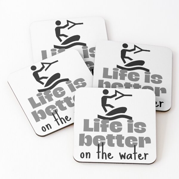 Item preview, Wakeboarding: Life is better on the water designed and sold by TheGreenGoat.