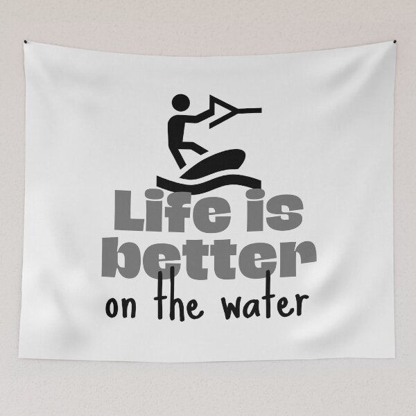 Item preview, Wakeboarding: Life is better on the water designed and sold by TheGreenGoat.