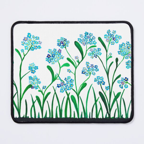 Item preview, Watercolor - Forget me not flowers (cut out version) designed and sold by Karolien Kenis.