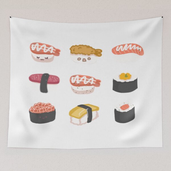 Item preview, Cute sushi sticker pack designed and sold by jchun.