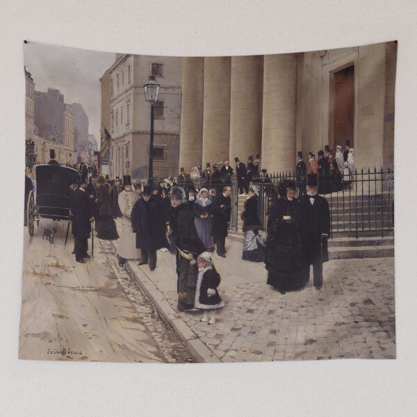 Item preview, Sunday at the Church of Saint-Philippe-du-Roule, Paris designed and sold by Vintage Designs +.