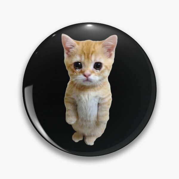 Smiling Cat Beluga Pin for Sale by sticker-house