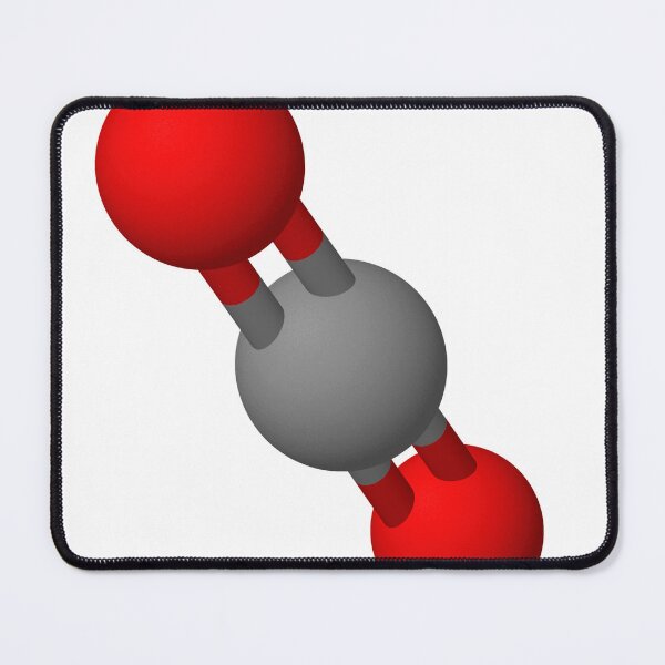 Item preview, carbon dioxide molecule isolated over white designed and sold by europephotos.