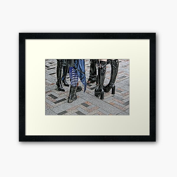 Tokyo - Harajuku Style II Framed Art Print