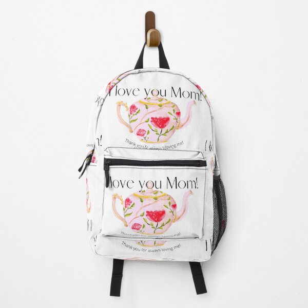 Item preview, I love you Mom! Teapot Design designed and sold by RealArt4u.