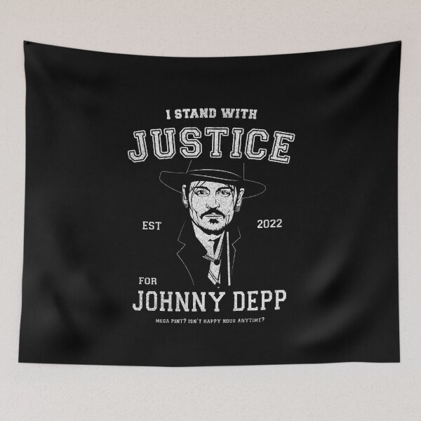 Item preview, I stand with justice for Johnny Depp designed and sold by ActiveNerd.