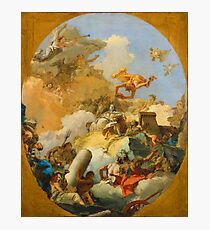 L'apothéose de la monarchie espagnole par Giovanni Battista Tiepolo Impression photo