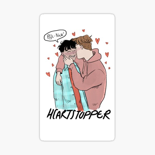 Item preview, HEARTSTOPPER STICKER designed and sold by Anupriya1294.