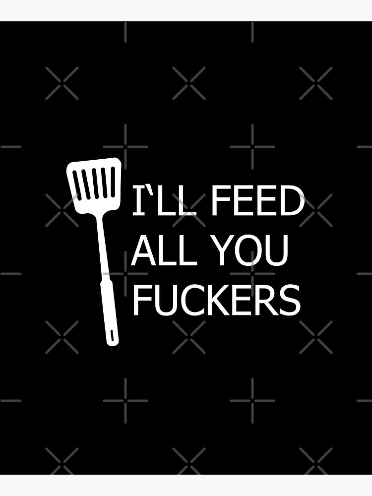 i'll feed all you apron by animebrands