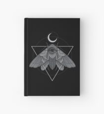 Occult Moth Hardcover Journal