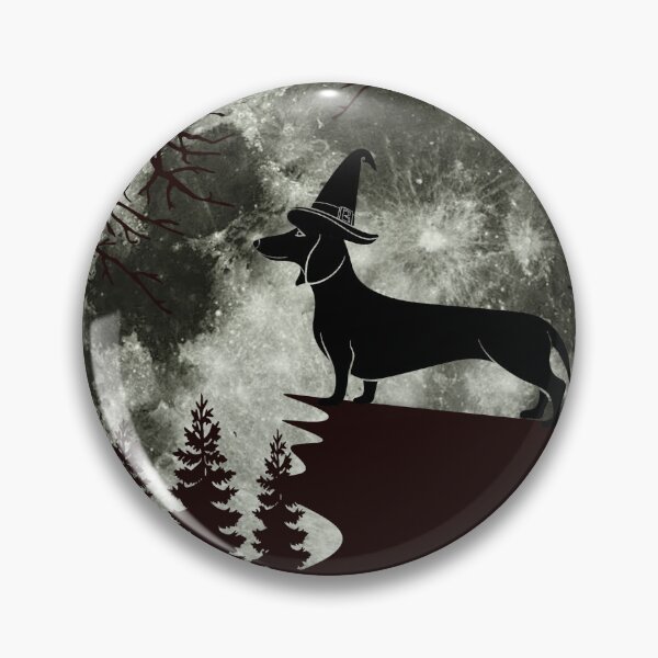 Item preview, Happy Halloweenie Dachshund Wiener Dog Halloween designed and sold by CaidonMeauxw.