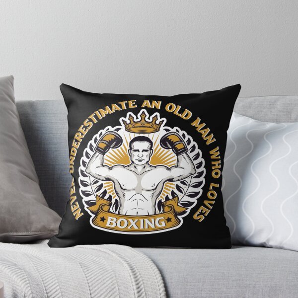 Item preview, Never Underestimate An Old Man Who Loves Boxing designed and sold by designerpriti.