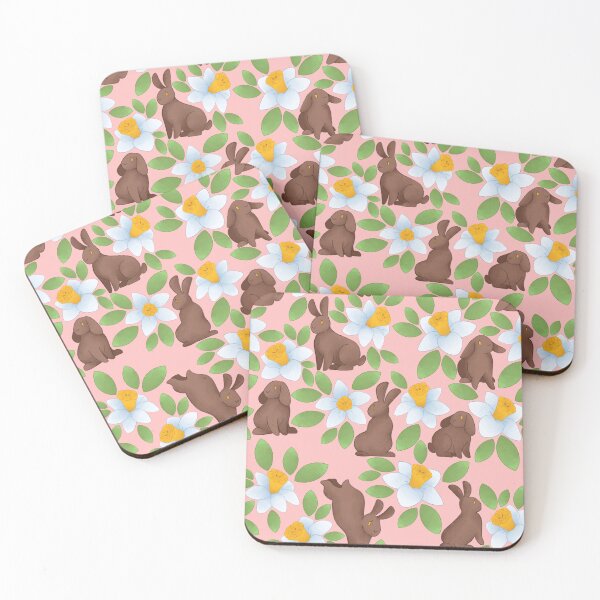 Item preview, Bunnies with Daffodils designed and sold by Aru0L.