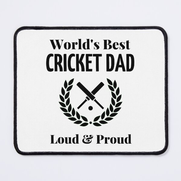 Item preview, World's best cricket dad designed and sold by TheGreenGoat.