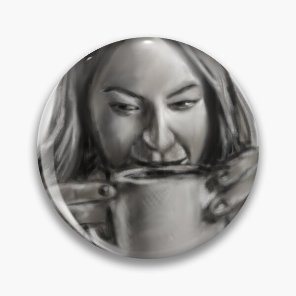 Item preview, Coffeehouse Woman designed and sold by TheArtCave.