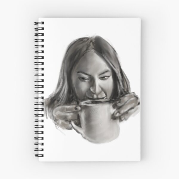 Item preview, Coffeehouse Woman designed and sold by TheArtCave.