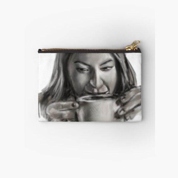Item preview, Coffeehouse Woman designed and sold by TheArtCave.