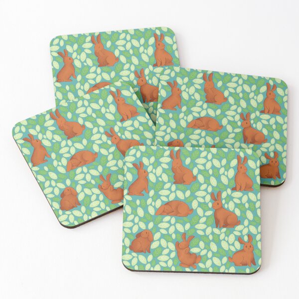 Item preview, Bunnies in Leafs designed and sold by Aru0L.