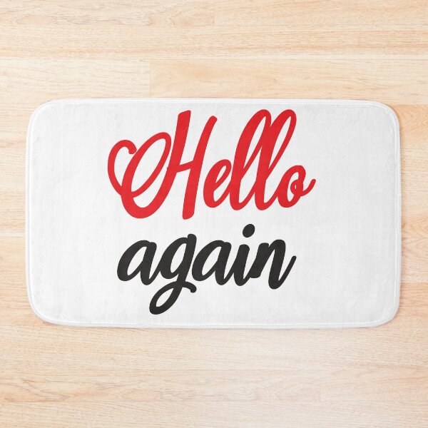 Item preview, Hello again designed and sold by ShamilShafiyev.