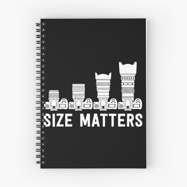 Item preview, Funny Photography Lens Size Matters designed and sold by TobyLewis1592.