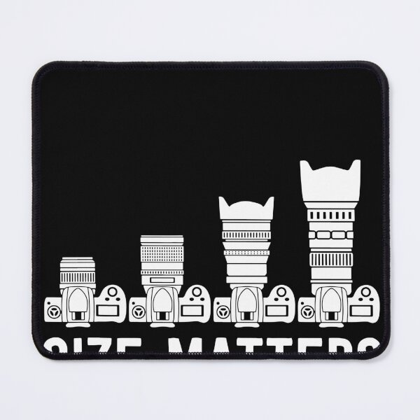 Item preview, Funny Photography Lens Size Matters designed and sold by TobyLewis1592.