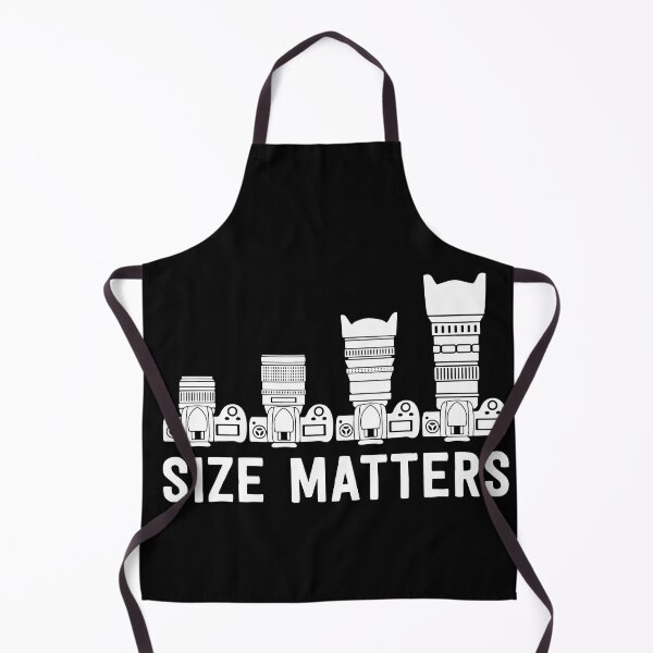 Item preview, Funny Photography Lens Size Matters designed and sold by TobyLewis1592.