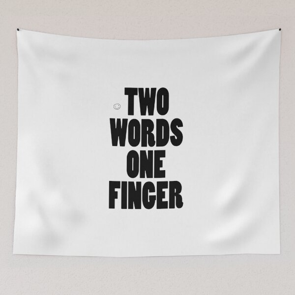 Item preview, Two Words designed and sold by GAHFA 1.