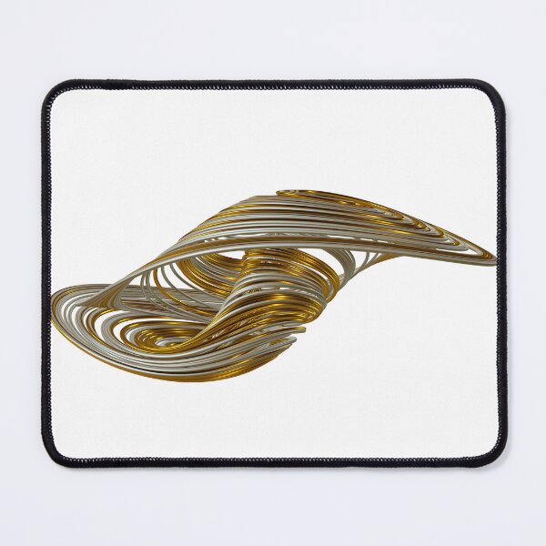 Item preview, Chaos Theory, Butterfly Effect - Coullet Chaotic Attracor (in Gold-Pearl) designed and sold by thinkeccel.