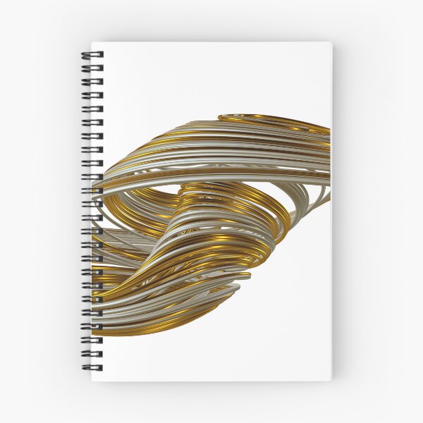 Item preview, Chaos Theory, Butterfly Effect - Coullet Chaotic Attracor (in Gold-Pearl) designed and sold by thinkeccel.