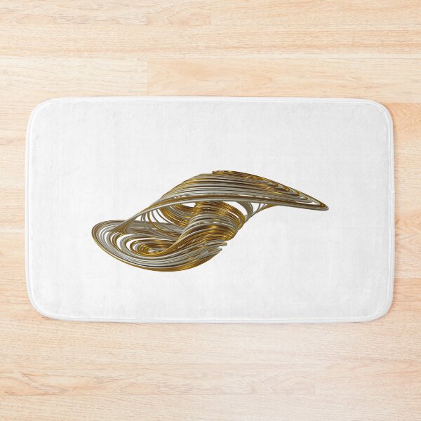Item preview, Chaos Theory, Butterfly Effect - Coullet Chaotic Attracor (in Gold-Pearl) designed and sold by thinkeccel.