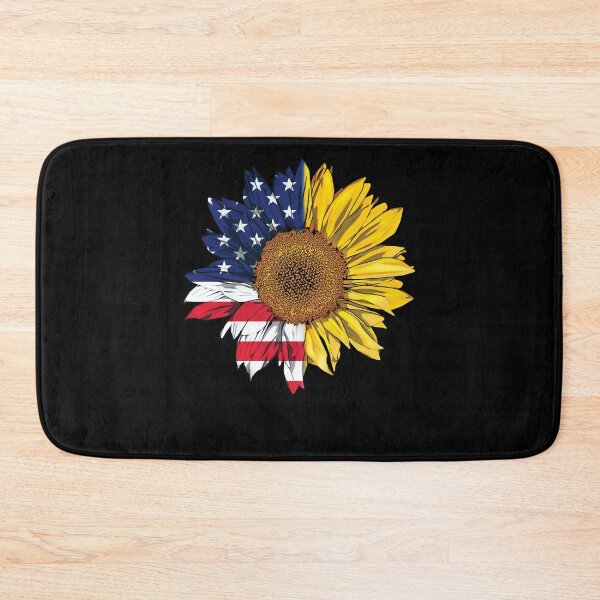 Item preview, Sublimation Usa Flag Sunflower Vintage designed and sold by Pinto1452.
