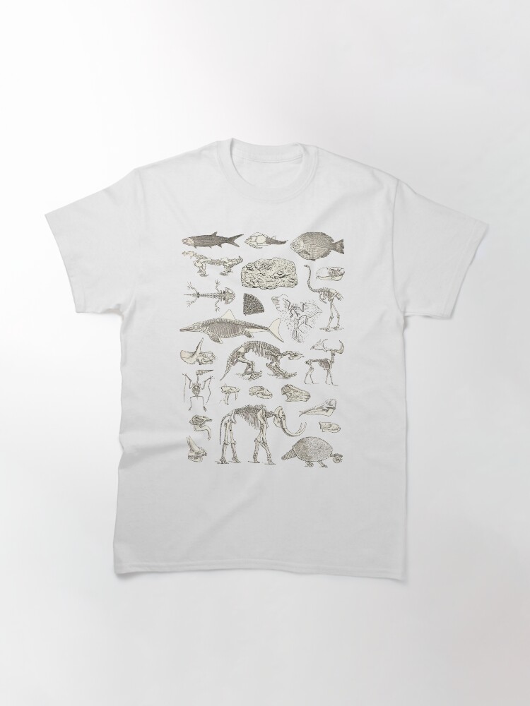 Alternate view of Paleontology Illustration Classic T-Shirt