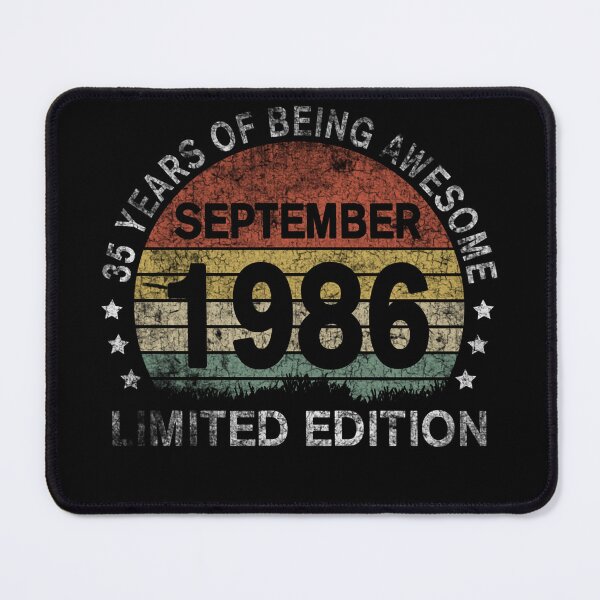 Item preview, 35 Years Old September 1986 Limited Edition 35th Birthday designed and sold by LegOlenve.