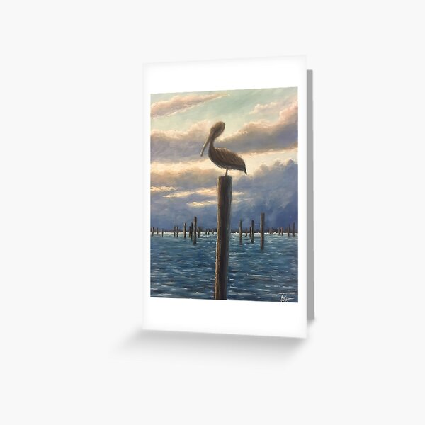 Item preview, Pelican Sunset  designed and sold by SunscapesArt.