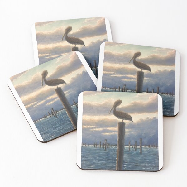 Item preview, Pelican Sunset  designed and sold by SunscapesArt.