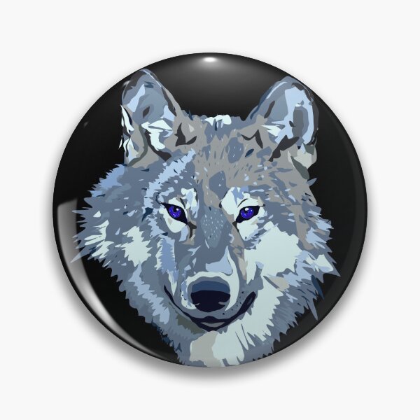 Item preview, Timber Wolf Blue Galaxy-Eyes designed and sold by MMwolfdogden.