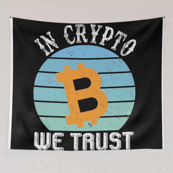 Aperçu de l'œuvre Nous faisons confiance à la crypto | Armée cryptographique créée et vendue par CadDesignerr.