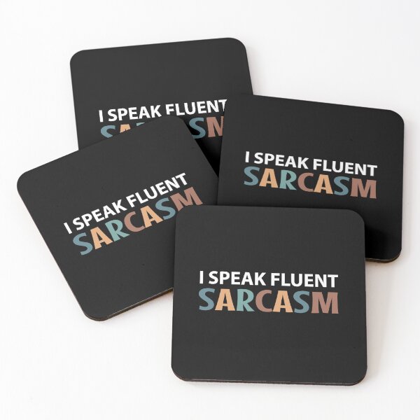 Item preview, I Speak Fluent Sarcasm - Sarcasm is My First Language  designed and sold by MOONINSPIRATION.