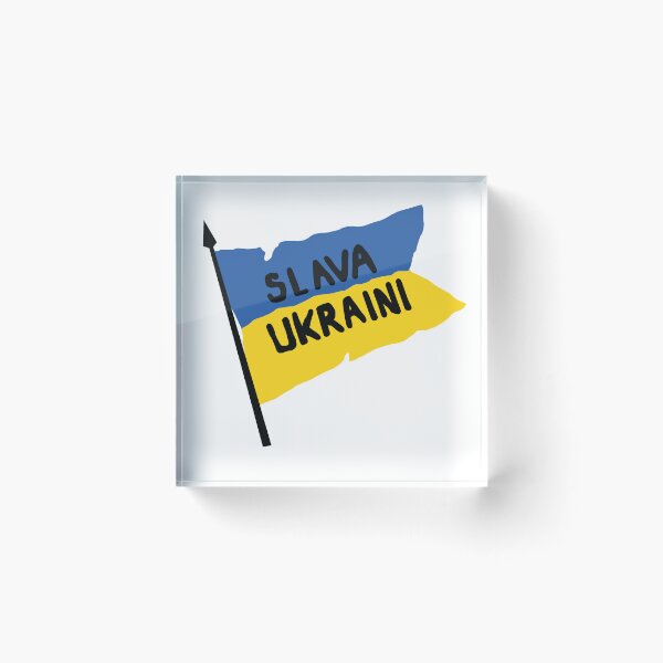 Artikelvorschau, Slawa Ukrainische Flagge entworfen und verkauft von Eurapp.
