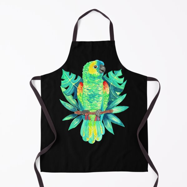 Item preview, Amazon Parrot Tropical Watercolor designed and sold by Ivy Lily Art.