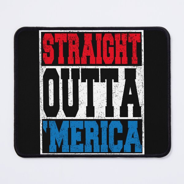 Item preview, 4th Of July Straight Outta Merica American Independence Day designed and sold by ARTZ84.