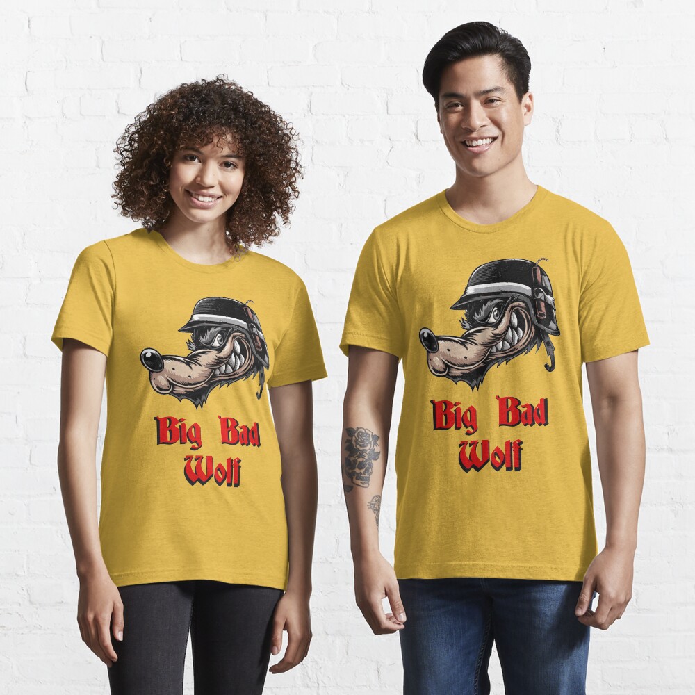 Big Bad Wolf Essential T Shirt by Zanimations Redbubble