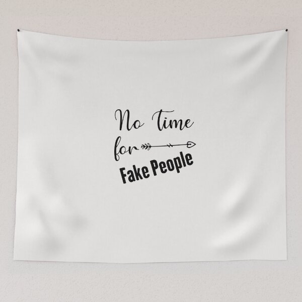 Item preview, no time for fake people designed and sold by Crystakim.